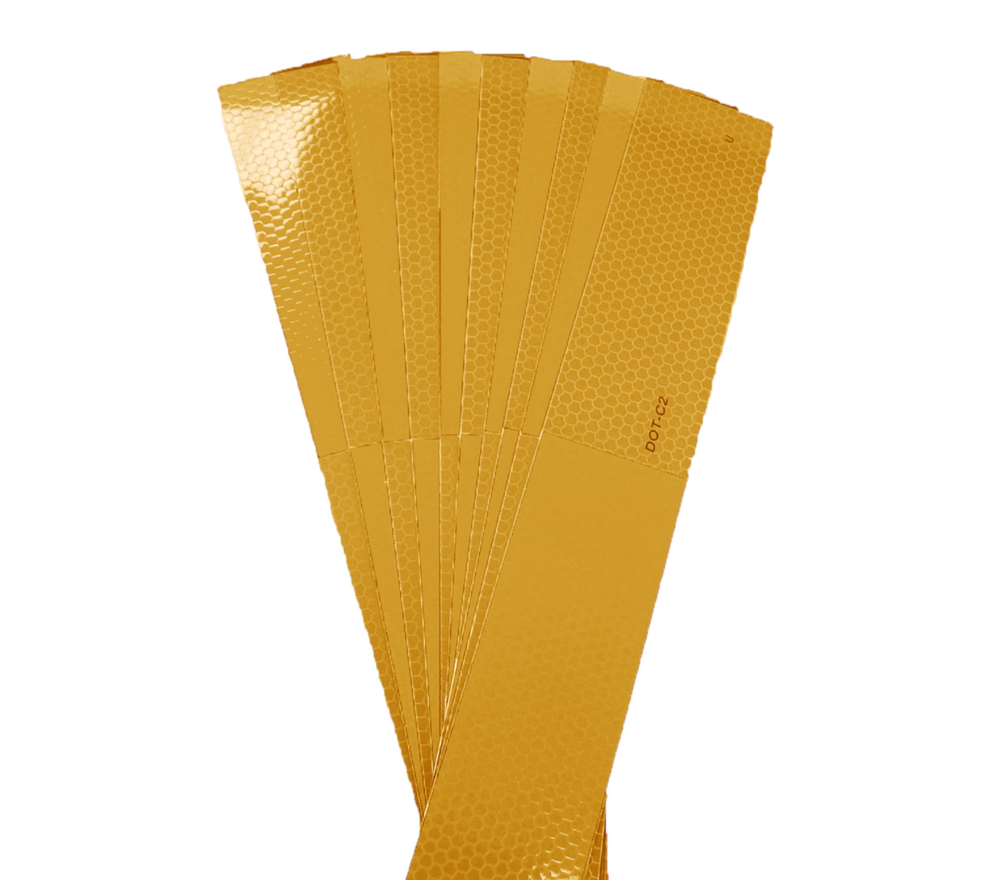 2" Conspicuity Tape (Yellow) - Strips